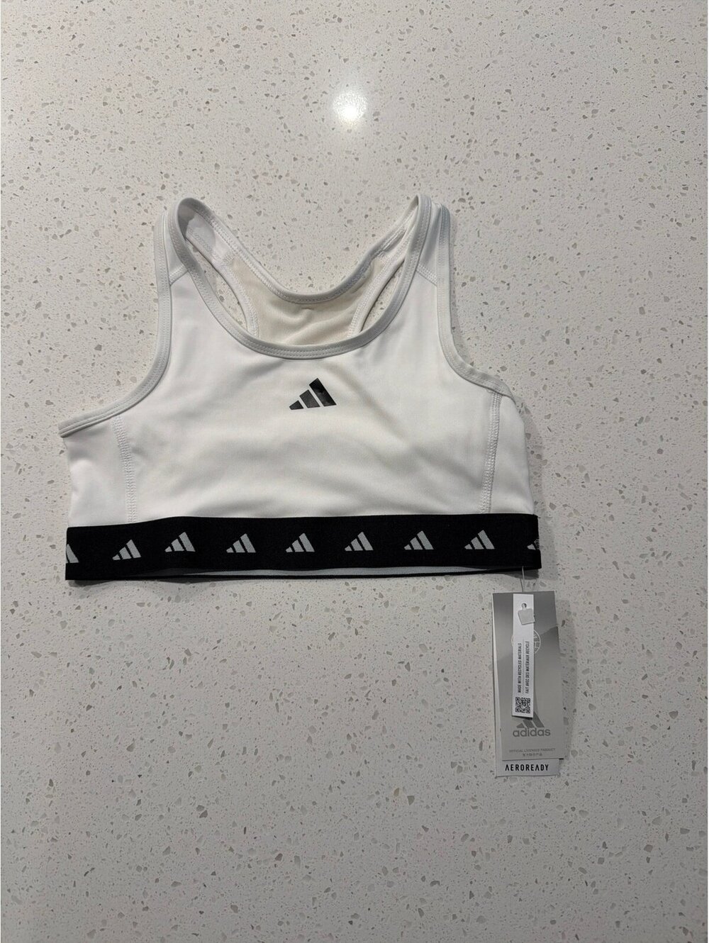 Adidas Sports Bra Girls Size Large BNWT